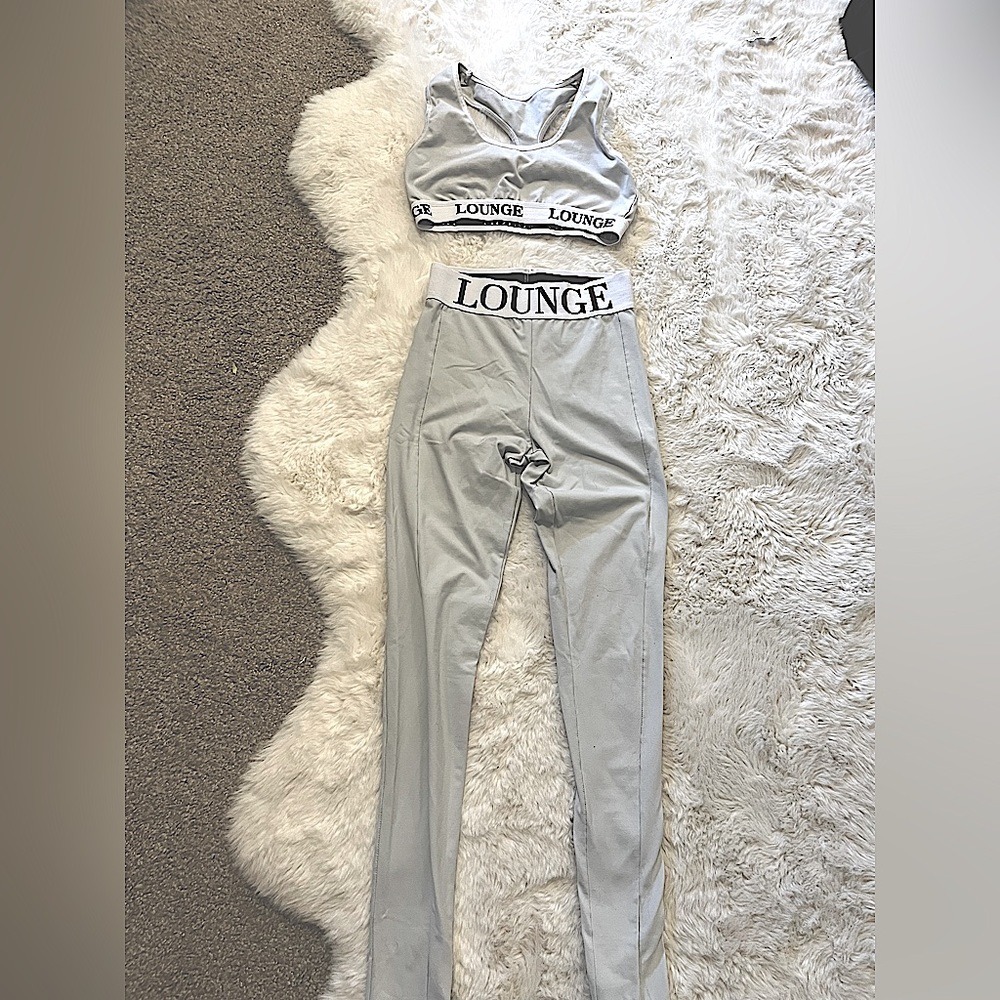 Lounge Workout Lounge Leggings Sports Bra Set